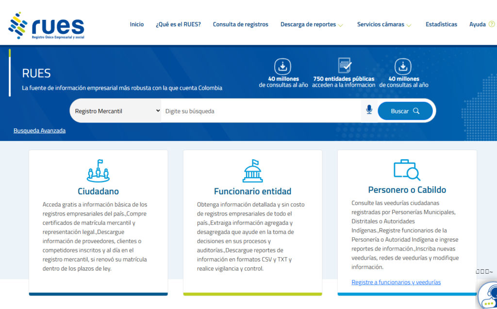 rues registro unico empresarial cucuta